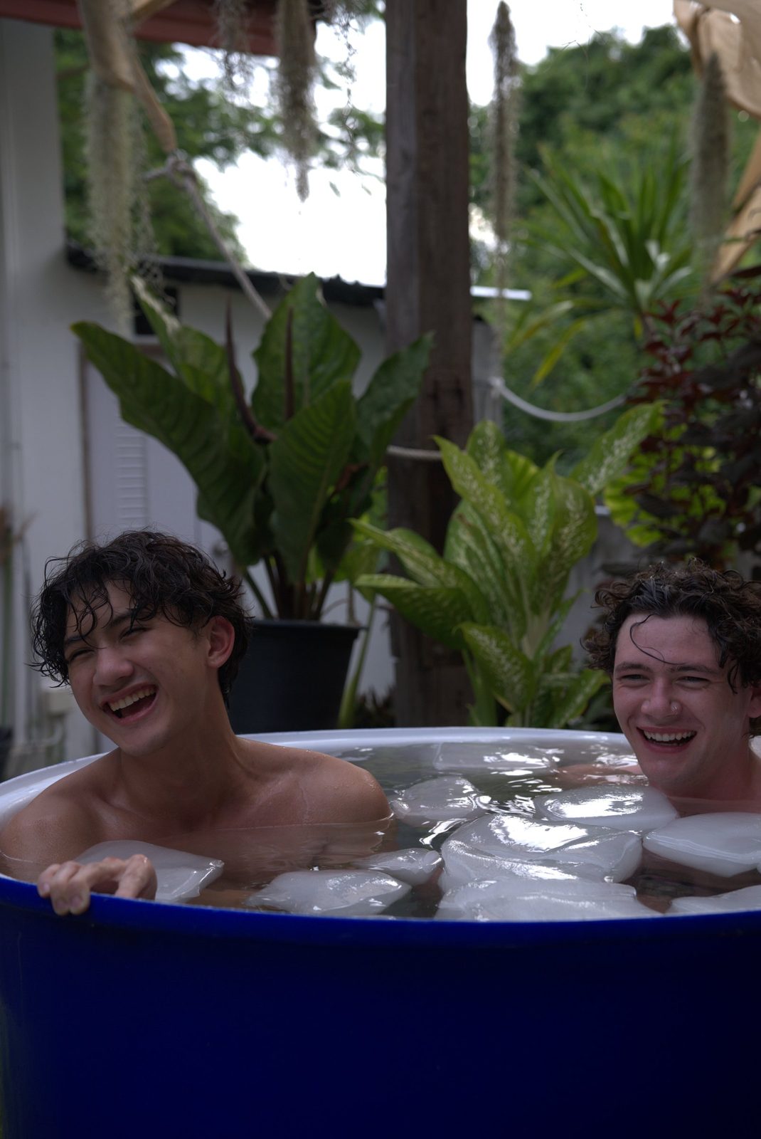 Ice bath at Tree Roots Retreat and Sati Fitness