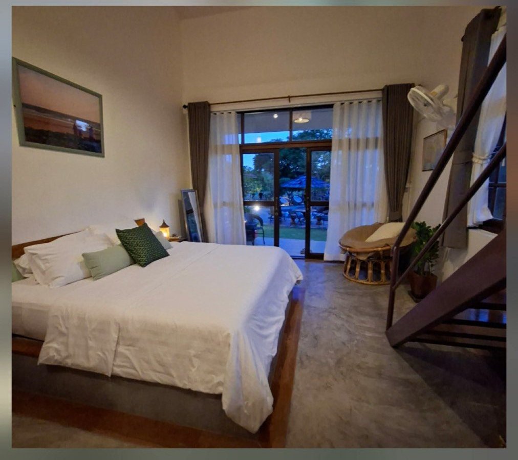 Pool Garden Room at Tree Roots Retreat